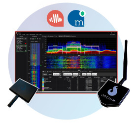 Analizator widma 2.4 GHz, 5 GHz, 6 GHz Oscium MetaGeek