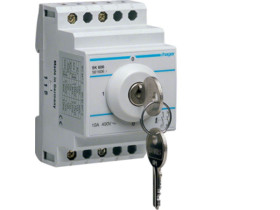Łącznik kluczykowy 2P I-O-II-O 10A 400V SK606 HAGER