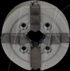 24036 Four-jaw chuck with individually adjustable jaws Ø 75 mm for PD