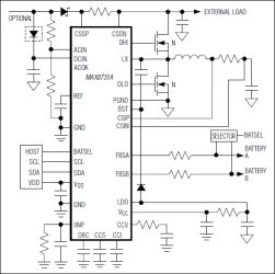 MAX8731A SMBus Level 2 Battery Charger with Remote Sense