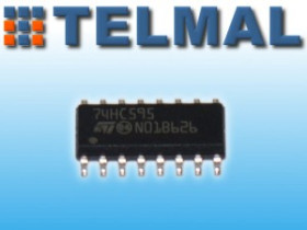 Układ scalony 74HC595 rejest przesuwny SOP16