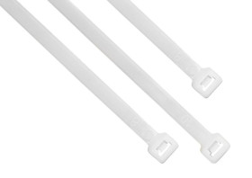 Opaska kablowa UV biała 4,8X400