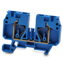 Blok zacisków przelotowych RS PRO poziomy: 1 22 → 8AWGsprężynowa 57A 630 V