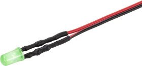TRU COMPONENTS TC-9323292 Lampka sygnalizacyjna LED, 900 mcd, 12 V/DC, 5 mm