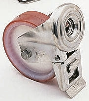 Koło samonastawne średnica kabla 125mm Otwór na śrubę LAG 150kg wysokość całkowita 154mm