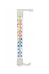 Termometr zewnętrzny szklany przyklejany 26cm