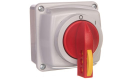 Łącznik Krzywkowy 0-I 3P 25A W Obudowie Na Kłódkę Ip44 Łuk E25-13/5 952514