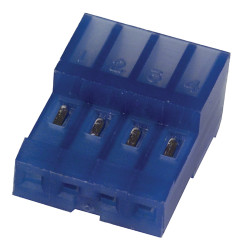 Złącze IDC 4-pinowe raster: 2.54mm Żeński Montaż na kablu TE Connectivity