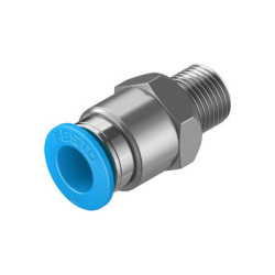 FESTO 153004 Straight piece 8mm Pipe R1/8 thread 1pc