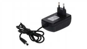 Zasilacz Led Gniazdkowy 24V 36W 5.5/2.5 Czarny