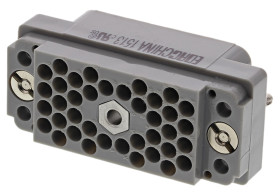 Wzmocnione złącze zasilania 516 Series 38-pinowe Męski, 8.5A EDAC