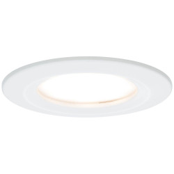 Paulmann 93459 Nova Recessed Light 6W LED IP44 White Energy-Efficient