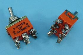 E-TEN1322 15A/250V 6-PIN/3-POZ ON-ON
