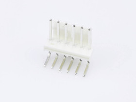 Molex Listwa kołkowa, męska, standardowa Ilość pinów 6 Wymiary siatki: 3.96 mm 1718140006 1 szt. towar pakowany luzem
