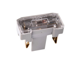 Berker/B.Kwadrat Wkładka jarzeniowa z zaciskiem N IP44 szara 1675