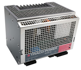 Zasilacz szyny DIN U wy 48V dc I wy 12.5A U we 85 → 264V ac TRACOPOWER 600W impulsowy