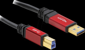 82756 Delock USB 3.0 A &gt; B plug/plug 1 m premium cable