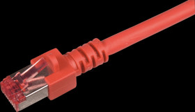 1.5 m Cat.6 PiMF patch cable, red