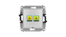 Icon Mechanizm Gniazda Światłowodowego/Optycznego Podwójnego, Bez Pola...