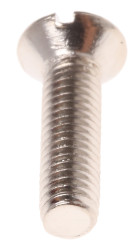 Śruba maszynowa M3 łeb Podniesiony (wpuszczany) Mosiądz długość 12.0mm skok 0.50mm