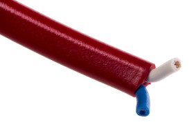 Kabel/przewód termopary K dł. 100m 7/0,2mm -10 → +105 °C PVC 2-żyłowy Nieekranowany