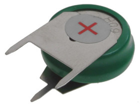 Akumulator 1.2V 80mAh lutowany 3 piny