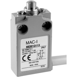 Panasonic MEM1G11ZD Limit Switch Tappet 24V 5A IP67 1NO/1NC
