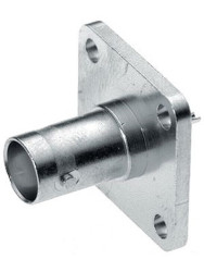 Złącze koncentryczne, montaż typu Przegroda czołowa Gniazdo typ złącza Złącze koncentryczne w okrągłej obudowie Solder