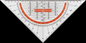 AR23008 College Geometry Set Squares