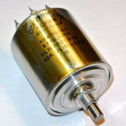 Potencjometr wieloobrotowy hermetyczny 10K 10W 0.2% COLVERN