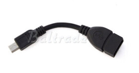 Adapter, kabel OTG HOST mini / USB