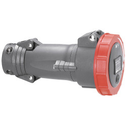 Złącze przemysłowe - zasilające 16A Gniazdo 415 V 3P+E Żeński Legrand Czerwony IP67