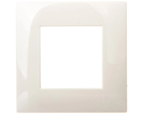 DANTE Ramka pojedyncza tworzywo ASA KREM 450381
