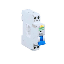 Wyłącznik różnicowo-nadprądowy B16A 30mA 1P typ A Gacia