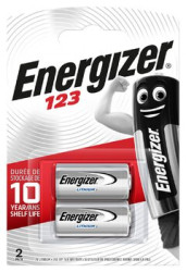 OUTLET 2 x bateria foto litowa Energizer CR123