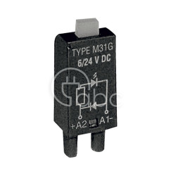 Moduł LD LED zielony+D 6-24 V DC M31G 854779