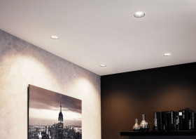 93402 Recessed luminaire LED Cole 3 x 6,5 W, 2700 K, black/white matt
