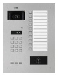 Centrala Master cyfrowa do 1020 lokali do 6144 breloków moduł kamery kolorowej podświetlany spis lokatorów INSPIRO 900