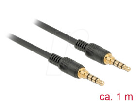 85595 Jack Cable 3.5 mm 1 m