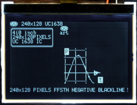 LCD-CG-C240128A-DIW W/KK-E6 5c 1638