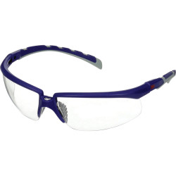 3M S2001AF-BLU Safety Glasses Anti-Fog Anti-Scratch Angle Adjustable Blue Grey