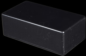1591CBK Multi ABS housing,120 x 65 x 40 mm, black