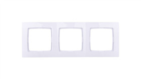 Karo Ramka Potrójna Biała R-3S/00