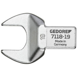 Gedore 2212285 Rectangular Open end fitting SE 14x18, 29 mm