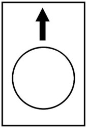 Etykieta, 30x40mm, biały, raise, slow ZB2BY4951