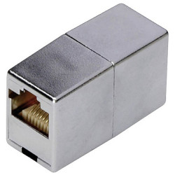 Digitus DN-93901 RJ45 Networks Adapter CAT 5 CAT 5e Grey Patch Cable Adapter