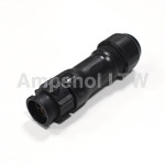 Złącze wielostykowe przemysłowe 3-pinowe Montaż na kablu Gniazdo Amphenol Industrial