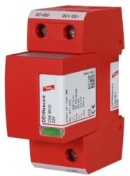 Ogranicznik przepięć B Typ 1 do ochrony instalacji PV 1P 25kA 2,5kV 242V DC DEHNsecure M 242 971122
