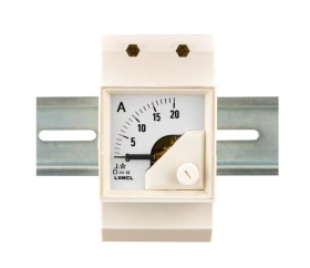 Miernik elektromagn. na szynę N:wykonanie normalne E208:zakr.pom. 15A EB16