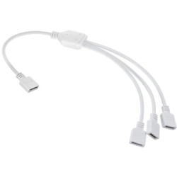 Rozgałęziacz RGB 1 żeńska + 3 żeńska